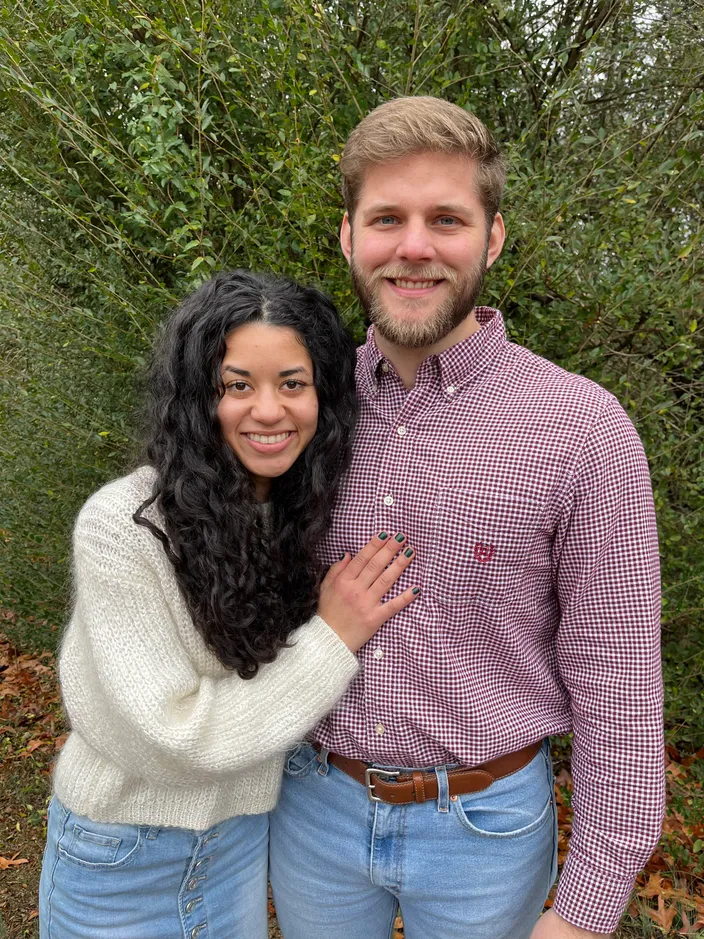 Josh and Bekah Swigart, owners of Moore Cleaners